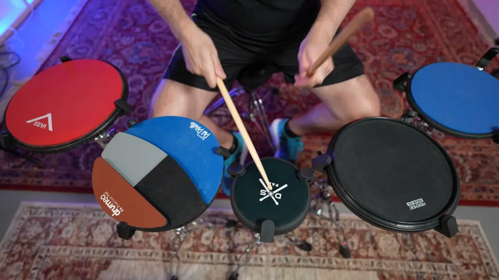 Testing Drum Practice Pads