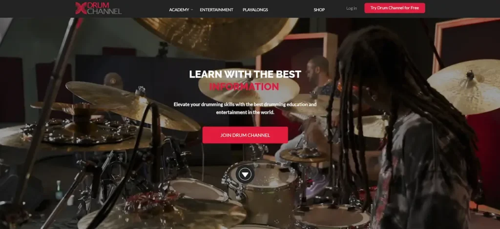 Drum Channel Website