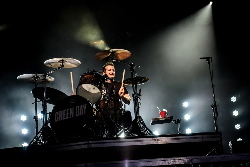 Tree Cool playing on stage with Green Day in 2013 - Toronto, Ontario, Canada. 11th April 2013