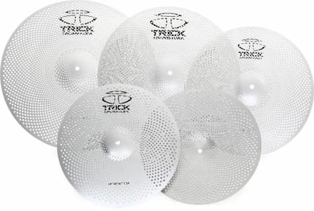 Trick Drums Low-Volume Cymbal Set