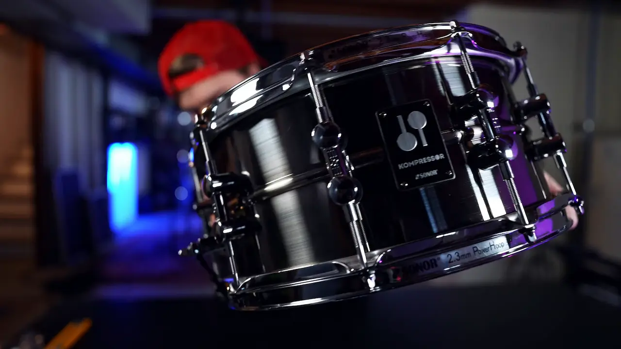 Sonor Kompressor Series Brass Snare