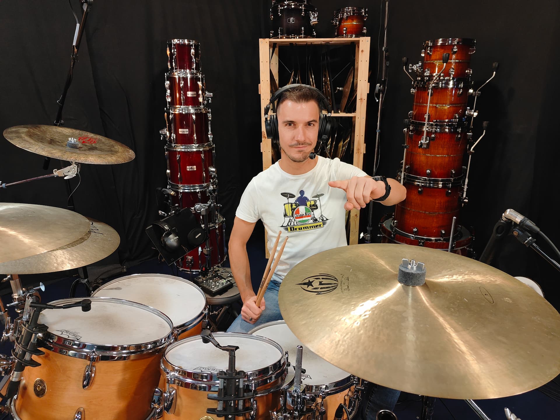 Christian Bruni drummer